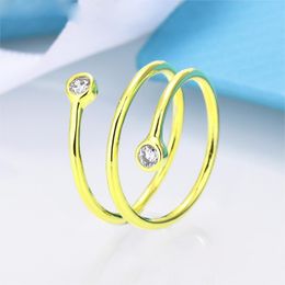 18k gold luxury crystal diamond shining brand designer rings for women girls 925 silver Spring Horse Eye stone ring Jewellery valentines day gift