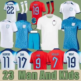 2023 TOONE Soccer Jerseys 150 Year Anniversary Angleterre World Cup Women England Football Shirt KIRBY WHITE BRIGHT KANE STERLING RASHFORD SANCHO GREALISH Men Kids