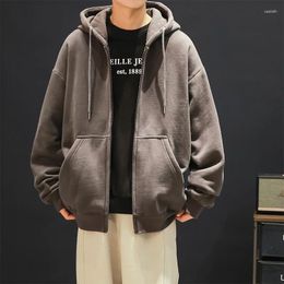 Men's Hoodies 2023 Autumn And Winter Zipper Cardigans For Men Women Trendy Sweatshirts Fashion Loose Jackets