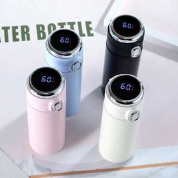 Water Bottles 420ML Smart Digital Thermos Cup Keep Cold and Heat Thermal Bottle Temperature Display Preservation Leakproof Vacuum Flask 231130