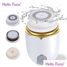 Cleaning Tools Accessories Hello Face Trasonic Cleanser Brush Electric Cleansing 360 Rotate Matic Hine Deep Clean Tool Drop Delivery H Dh9Bs