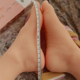 Tpe Real Female Child Foot Art Mannequin Doll Torso Blood Vesse Silicone Pography Silk Stockings Jewellery Soft Silica Gel D198336f