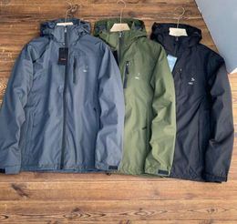 Men's Jackets ARC jacket mens designer hoodie tech nylon waterproof zipper jackets high quality lightweight coat outdoor sports men coats 20256