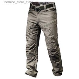 Men's Pants Men Army Military Tactical Pants IX5 Cargo Pants Male Joggers Summer Streetwear Hiking Trekking Hunting Work Tourism Trousers Q231201