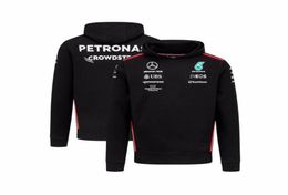 AMG Petronas 2023 Team Hoodie Black 2023 AMG Team MENS Lewis Hamilton T Shirt Tee BLACK AMG PET8953022