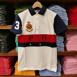 Men's Polos designer luxury fashion Colourful embroidery S-5XL slim fit short sleeve polos shirts