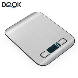 Measuring Tools Kitchen Scale Stainless Steel Weighing For Food Diet Postal Balance LCD Precision Electronic Scales 231130