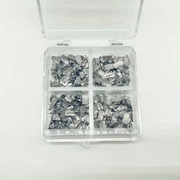 100pcs Dental Orthodontic Brackets, Mini Metal Braces Slot, Single Tube Dental Orthodontic Materials