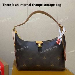 7A luxury designer bag women underarm bags with Lock single shoulder Bag womens leather bag large totebag classic old flower fashion bags with box