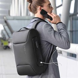 BANGE Anti Thief Backpack Fits for 15 6 inch Laptop Backpack Multifunctional Backpack WaterProof for Business Shoulder Bags 211026223t