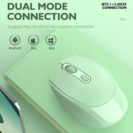 Keyboard Mouse Combos 2 4GHz Wireless Optical Mice with USB Receiver 1600DPI 4 Buttons For Pad Computer PC Laptop Accessories Gamer 231130