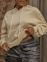 Mens Hoodies Sweatshirts LW Cotton Ruched Sleeve Pocket Design Hoodie Autumn Winter Regular Fit Solid Hooded Collar Streetwear Tops 231201