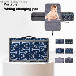 Changing Pads Covers New Arrival Portable Diaper Changing Pad Mommy Bag Foldable Washable Waterproof Mattress Changing Pad Travel Pad Diaper Bag Q231202