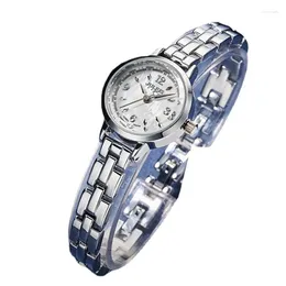 Wristwatches Women's Watch 2023 High-Grade Special Interest Light Luxury Waterproof Small Size In Silver Dial Quartz