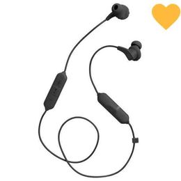 JBLS Bluetooth Headphone Hanging Neck Long Battery Life Waterproof Sweatproof Sports Music earbuds 2QC67