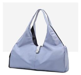 9B75 men and women fits yoga bag shoulder handbed double large capacity outdoor travel bag Lightweight handbag2218185