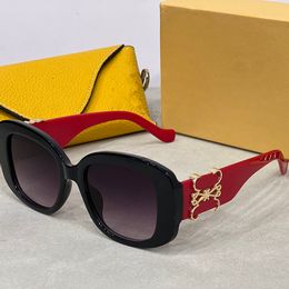 Designer LW For Women Letter Uv400 Shield Design Temperament Versatile Style Beach Travel Wear Sunglasses Gift Box Very Nice