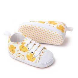 First Walkers 01 Years Old Baby Sneakers Spring Autumn Boys Girls Cotton Canvas Shoes Softsole Toddler 231201