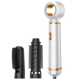 Three-in-one hot air comb automatic curling wand straight hair dual-use hair dryer home hair dryer
