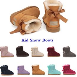 UG G Boots Kids boots Australia snow boot Designer Children shoes winter Classic Ultra Mini Boot Botton baby boys girls Ankle booties fur Suede Children's snow boots