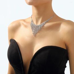 Choker 2023 Elegant Banquet Dress Luxury Tassel Necklace