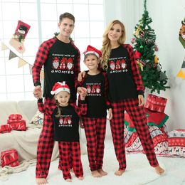 Family Matching Outfits Christmas Family Matching Pyjamas for Kids Mommy Father Sleepwear Suit 2024 Year Holiday Xmas Outfits 231130