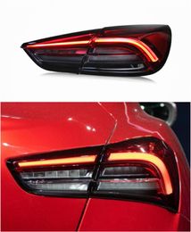 Car Dynamic Turn Signal LED Tail Light for Maserati Ghibli LED Rear Running Brake Reverse Taillight Automotive Accessories