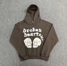 broken planet Foam letter print hoodie loose Mens Y2k hoody 3D Foam Graffiti Letter Sweater Hip Hop Harajuku Sweatshirts Pullover Women Long Sleeve suits0015