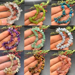 Hair Clips 6pcs/lot Natural Crystal Gravel Moon Hairpin Accessories Headgear Healing Energy Jewellery Accessory Bulk Wholesales