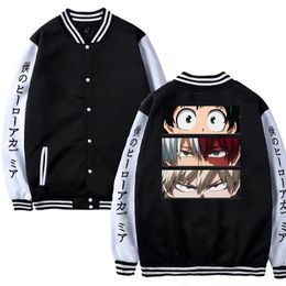 Jackets My Hero Academia Kids Baseball Student Boys Girls Spring Jacket Childrens Autumn Sports anime Katsuki Bakugo teenager Clothes 231130