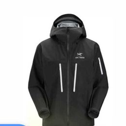 Mens Hoodie Arcterxys Designer Jackets Mens Charge Coat Alpha Sv Waterproof Breathable Durable Outdoor Climbin