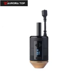 Tattoo Machine AURORATOP High Quality Wireless Battery Grip Working With Needles 231130