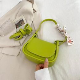 Waist Bags 2023 Summer Women'S Designer Underarm Handbag Pu Leather Crossbody For Women Short Handle Shoulder Bag