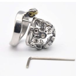 New Chaste Bird Stainless Steel Male Chastity Device Cock Cages Virginity Lock Chastity Belt Penis Ring Penis Lock Cock Ring AB031