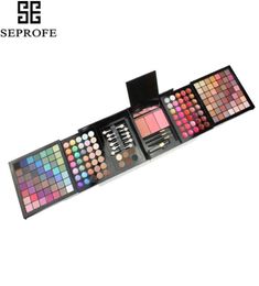 177 Colours Shimmer Glitter Matte Makeup Set Eyeshadow Pallete Powder Blush Lip Gloss Brow Shader Concealer Eyeshadow Gel Brush1967156