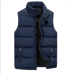 Men's Vests Thick Sleeveless Vest Down Jacket Sports Casual Simple Warm Size Clothing Autumn And Winter Products