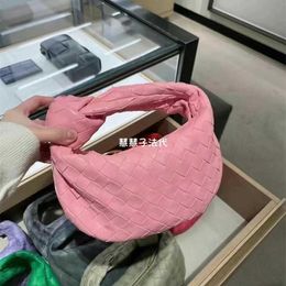 Jodie Top Bag Mini Venetassbottegas Underarm Mini Knitted Knot Handbag for Women Leather