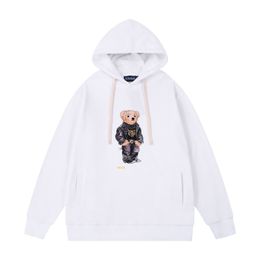 PLEIN BEAR Brand Men's Hoodies & Sweatshirts Warm Thick Sweatshirt Hip-Hop Loose Characteristic Pullover Teddy Bear Luxury Men's Hoodie 9004