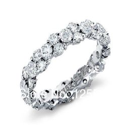 choucong Jewellery Lady's Cushion Cut 8ct Diamond Wedding Rings size 5 6 7 8 9 10 Gift 285V