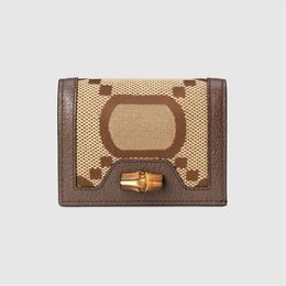 Designer Mens Wallet Jumbo G Purses Women Fashion Cardholder Luxury Wallets Coin Pocket Bamboo Buckle Card Holder Small Purse279u
