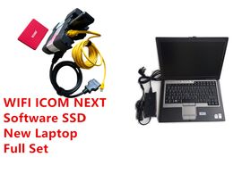 latest version 2024.03v 4.45 for bmw icom wifi next with ssd with d630 laptop ready to work 3 years warranty