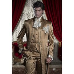 Men's Suits Blazers 2023 Custom Made Slim Fit Embroidery Groomsmen Jacket Pants Vest Groom Wedding Men Suit Set Prom Male 231201