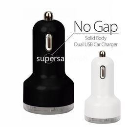 5V 2.1A Dual Usb Car Charger Auto Power Adapter Chargers For Iphone 7 8 x 11 12 13 14 15 Pro max Samsung htc android s1 Mp3