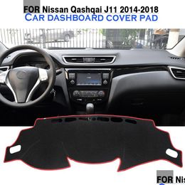 Car Sunshade Avoid Light Mat Dash Sun Carpet Dashboard Er Pad Drop Delivery Automobiles Motorcycles Interior Accessories Otehm