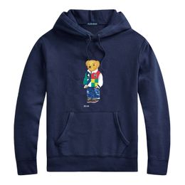 PLEIN BEAR Brand Men's Hoodies & Sweatshirts Warm Thick Sweatshirt Hip-Hop Loose Characteristic Pullover Teddy Bear Luxury Men's Hoodie 9052