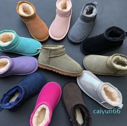 New Children Girls Mini snow boots Winter Warm windtight Toddler Boys Kids Children's Plush Shoes