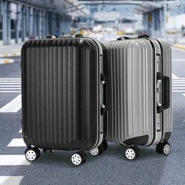 Suitcases High End Travel Trolley And Hand Pushed Suitcase