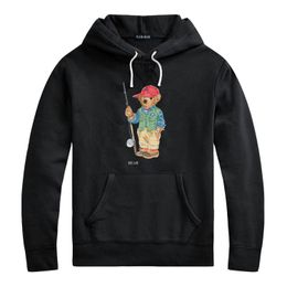 PLEIN BEAR Brand Men's Hoodies & Sweatshirts Warm Thick Sweatshirt Hip-Hop Loose Characteristic Pullover Teddy Bear Luxury Men's Hoodie 9019