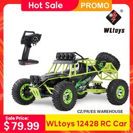 Electric/RC Car WLtoys 12428 RC Car 4WD 1/12 2.4G 50KM/H High Speed Monster Vehicle Remote Control Car RC Buggy Off-Road Car for Adult Kids 231130