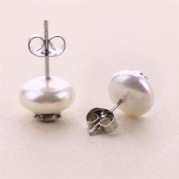El oso pendien Two Style Fashion stainless steel Panda pearl stud earring for women No Fade Brand Jewelry Original Design275M